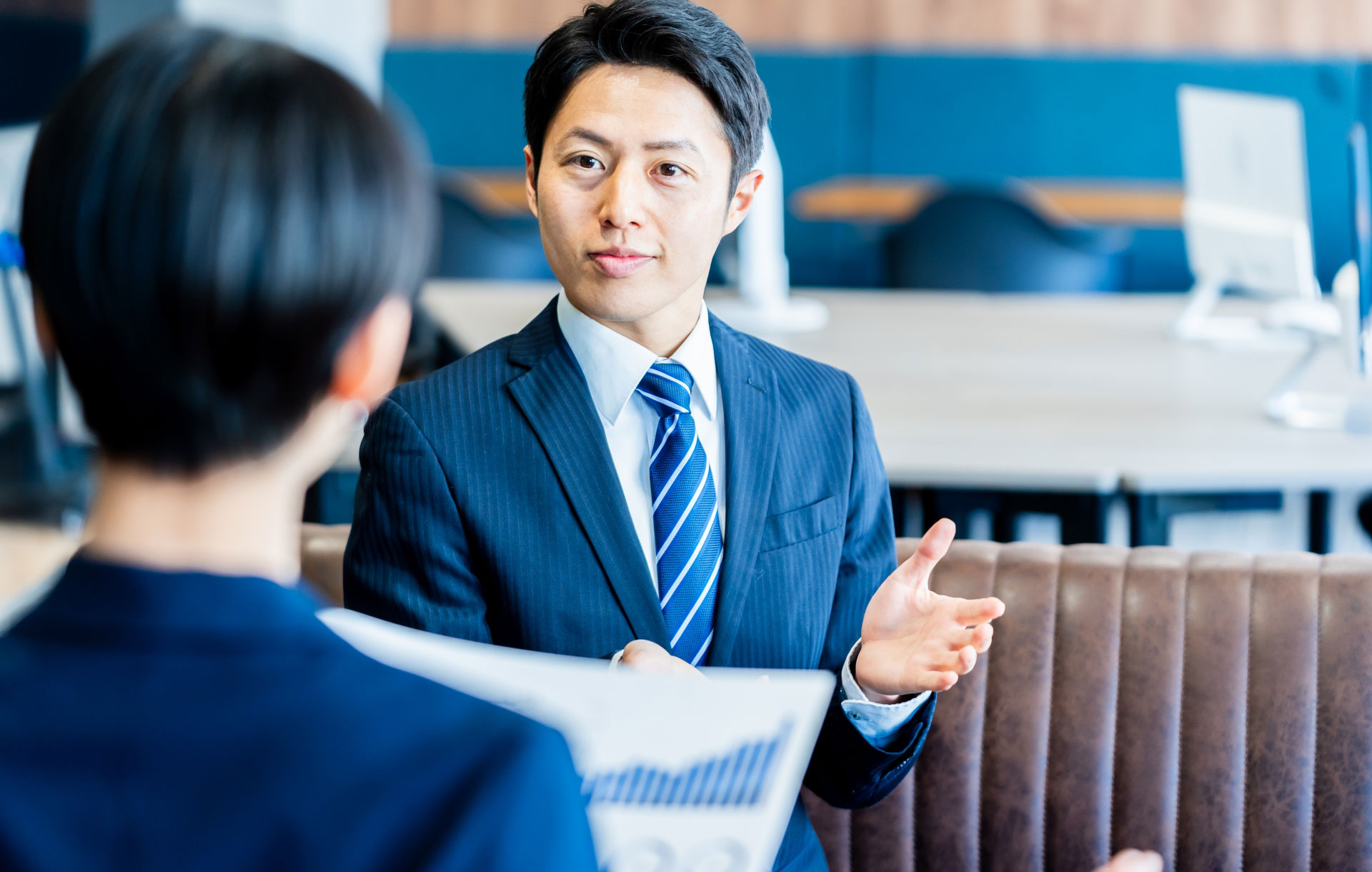 金融機関のパートナーイメージ